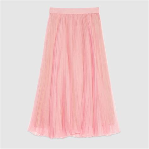 gucci pink pleated skirt|Gucci skirts women.